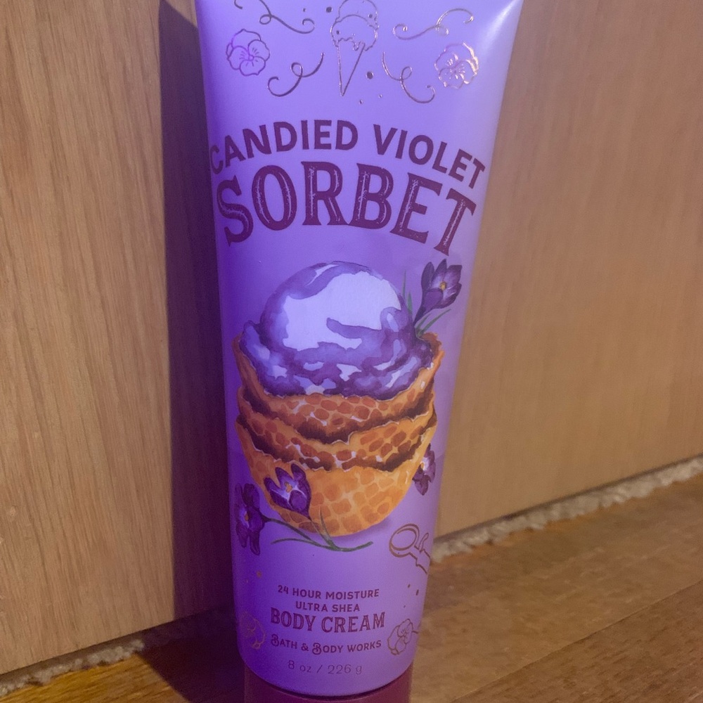 Candied Violet Sorbet Body Cream